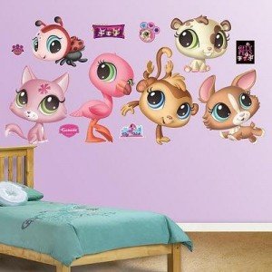 littlest pet shop wall decal