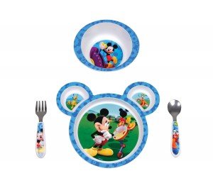 mickey mouse diinerware first year