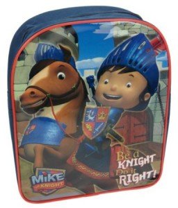 mike the knight backpack school
