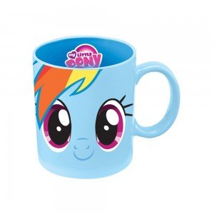 my little pony mug blue
