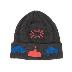 space invaders beanie hat