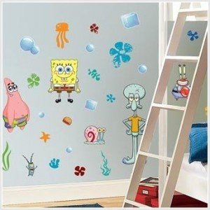 spongebob squarepants wall decals