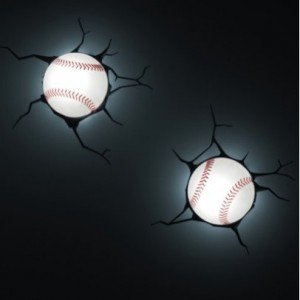 baseball night light 3d