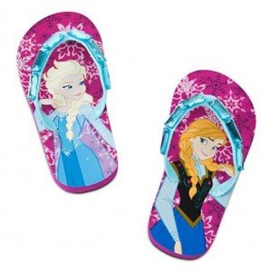 disney frozen flip flop