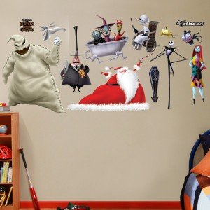 nightmare before christmas wall decals