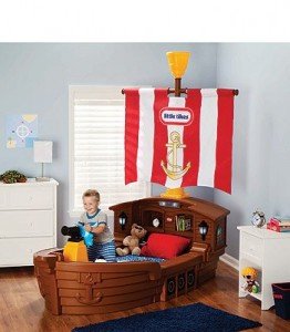 pirate ship bed