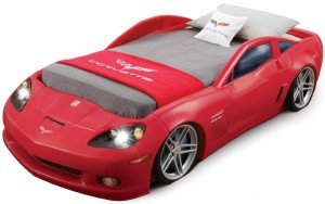 race car bed red