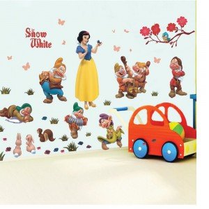 snow white wall decal