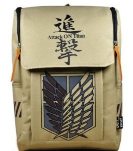 attack on titan backpack school