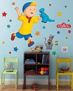 caillou wall decal