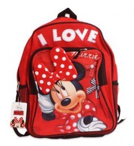 minne mouse backpack red