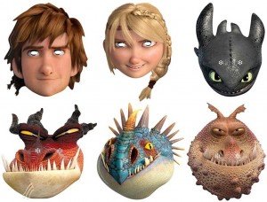 how to train your dragon mask