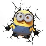Cute Despicable ME Minion 3D Night Wall Light