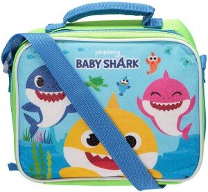baby shark lunch bag