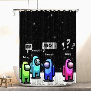 among us shower curtain