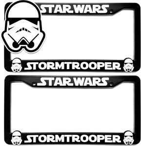 star wars license plate