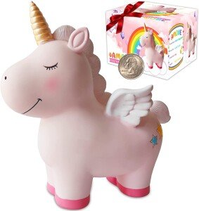 unicorn piggy bank