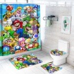 Level Up Your Bathroom with Mario-Themed Decor