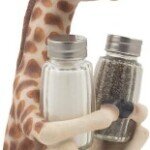 Elevate Your Table with Giraffe Theme Salt and Pepper Shakers: Embrace the Grace and Whimsy
