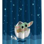 Bring the Force to Your Bathroom with Star Wars Mandalorian Grogu Decor