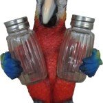Add Tropical Flair to Your Table with Parrot Theme Salt and Pepper Shakers: Spice Up Your Meals in Colorful Style