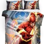 Transform Your Bedroom into a Superhero Hideout with The Flash Bedding and Bedroom Decor